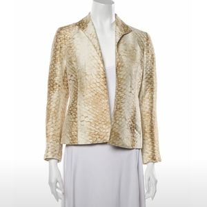 Lafayette 148 New York Animal Print Blazer